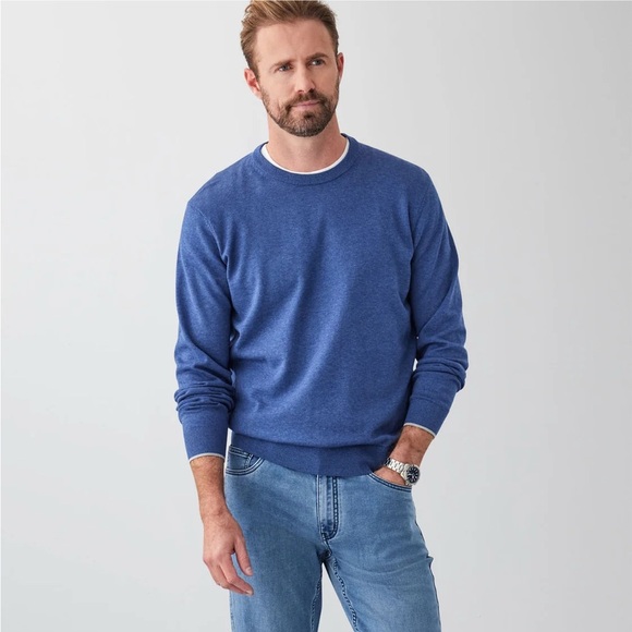 GAZMAN COTTON CREW NECK KNIT
